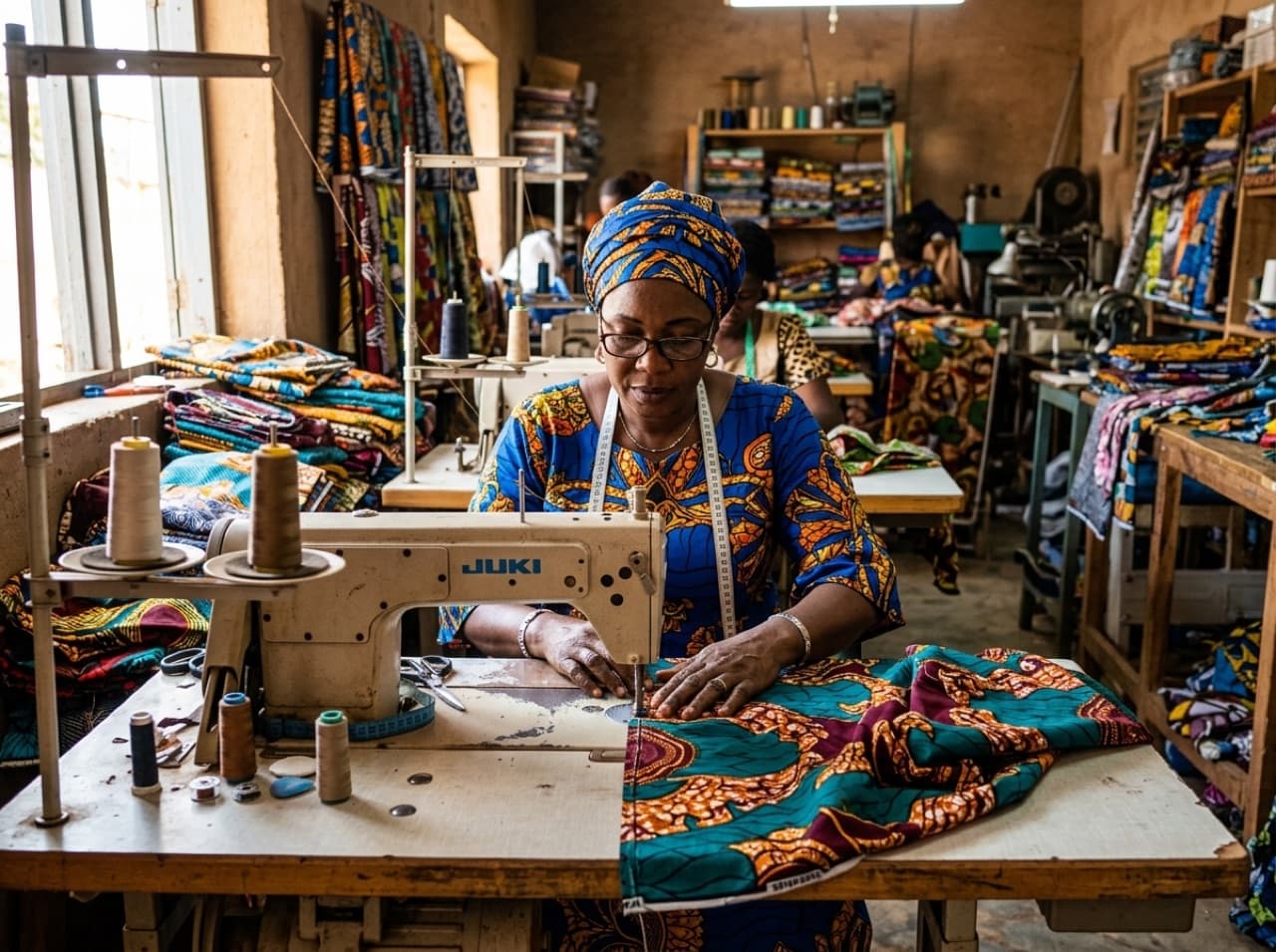 Couture — prestataire au travail