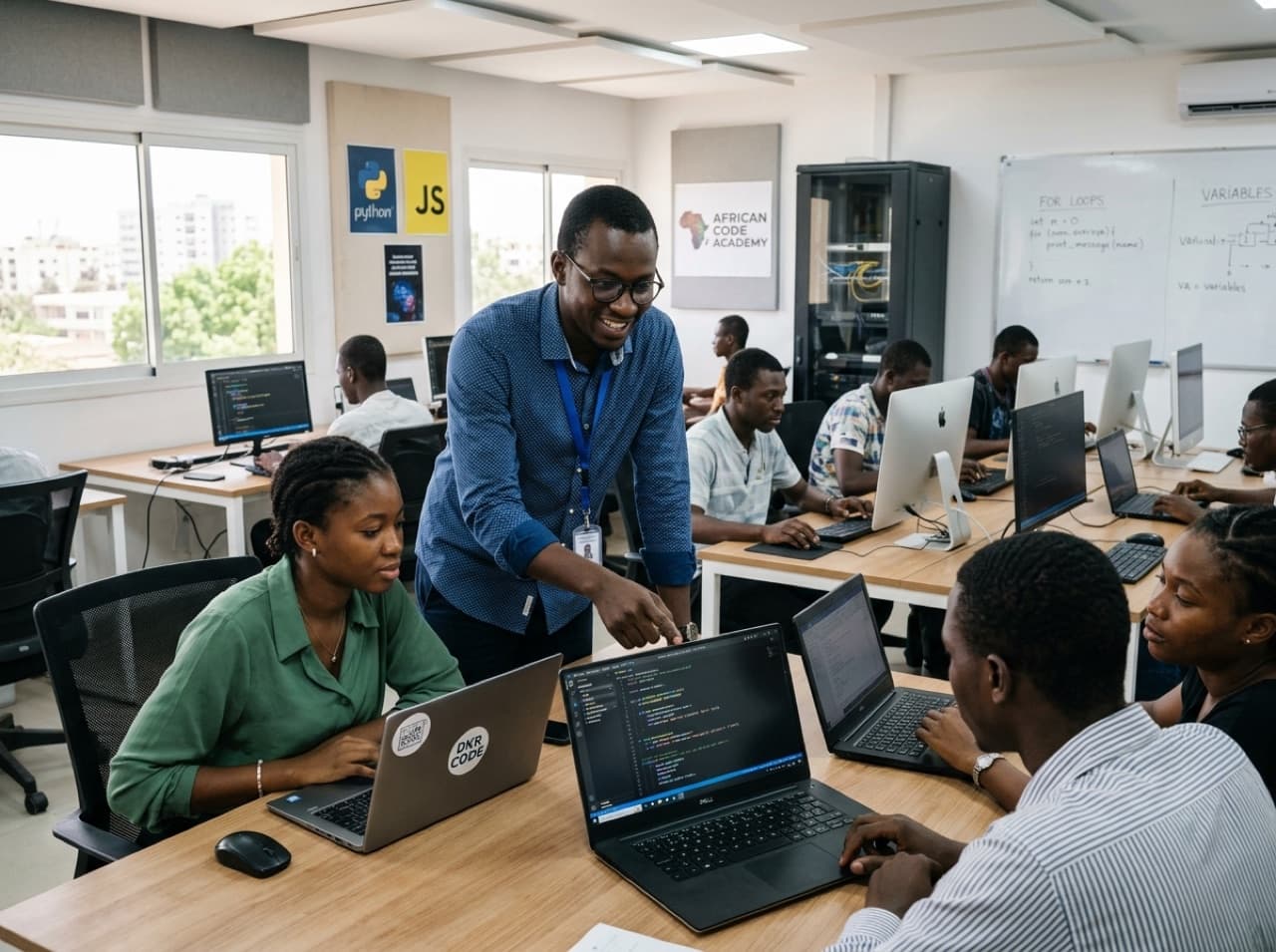 Cours d'informatique — prestataire au travail